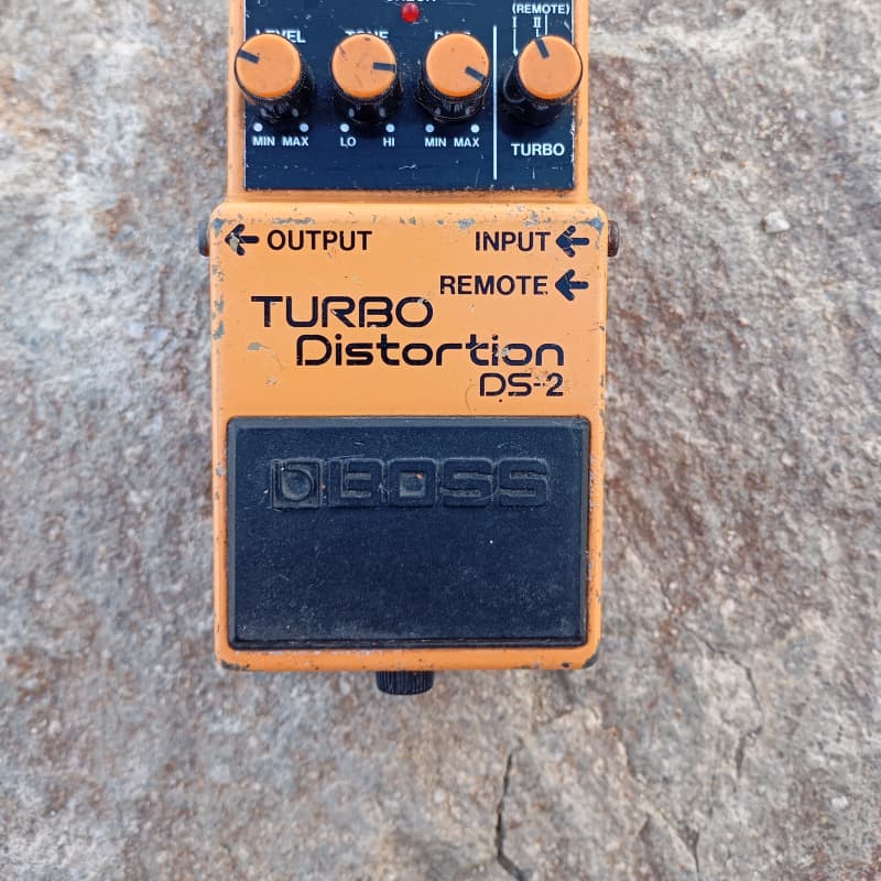 used Early 1990's Boss Turbo Distortion DS-2 Orange - Effect Pedal