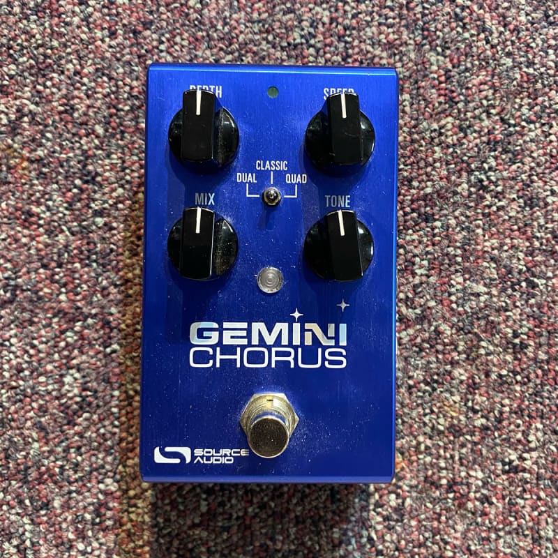 used 2010s Source Audio Gemini Chorus Purple - Effect Pedal