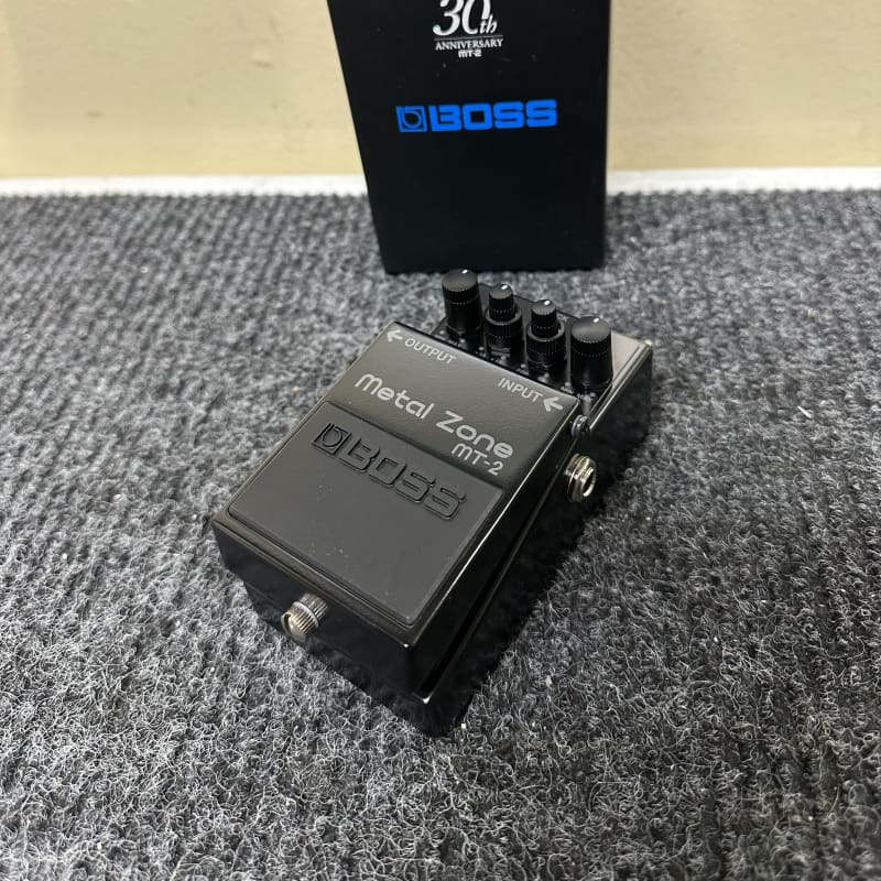 used 2021 Boss MT-2 30th Anniversary Limited Edition Metal Zone Black - Effect Pedal