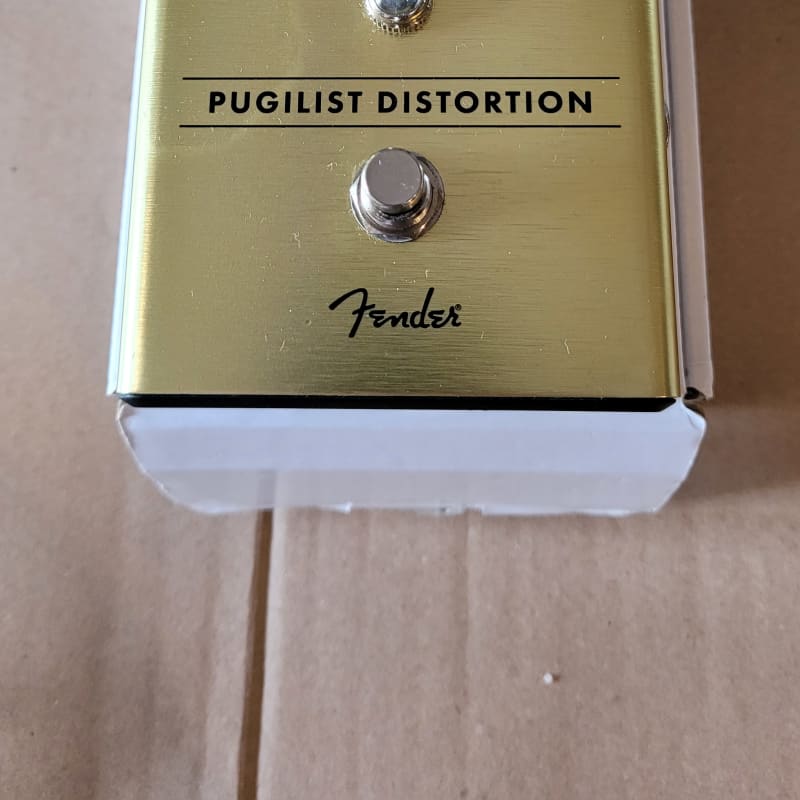 used 2018 - Present Fender Pugilist Distortion Yellow - Effect Pedal