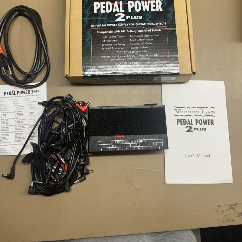 used 2010s Voodoo Lab Pedal Power 2 Plus Black - Effect Pedal