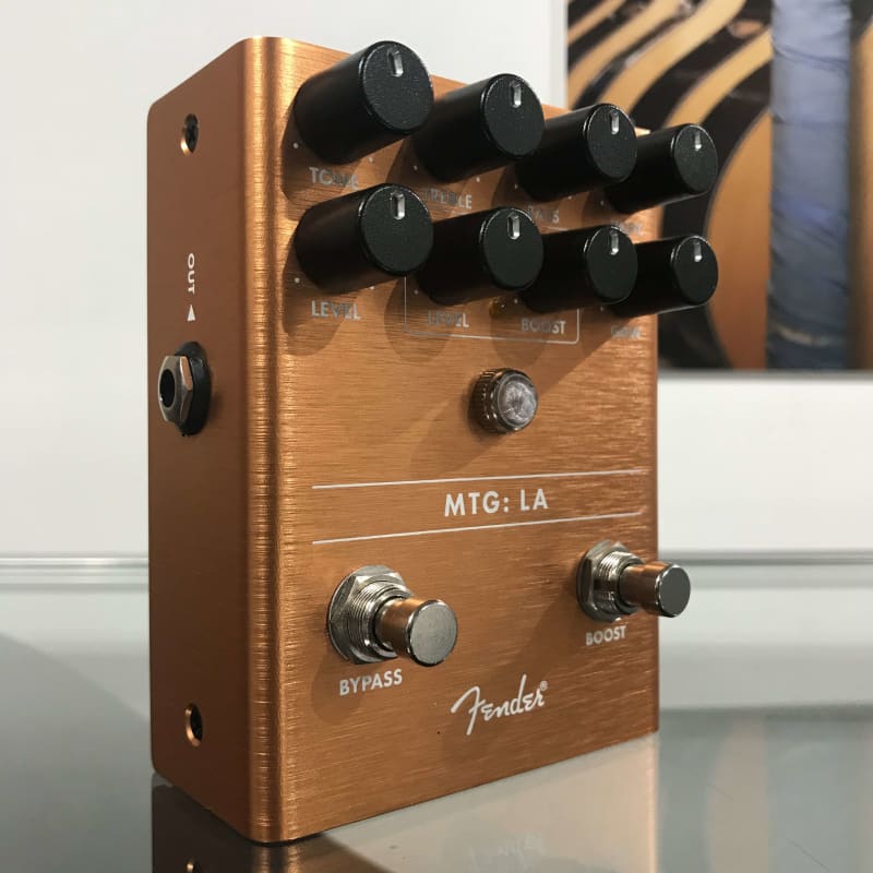 new 2019 - Present Fender MTG Tube Distortion Brown - Effect Pedal