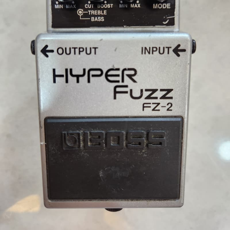 used 1993 - 1997 Boss FZ-2 Hyper Fuzz (Silver Label) Silver - Effect Pedal