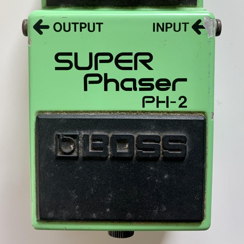 used 1984 - 1988 Boss PH-2 Super Phaser (Black Label) Green - Effect Pedal