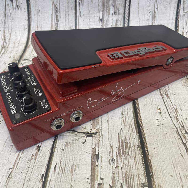 used 2000s DigiTech Brian May Red Special Red – Effect Pedal