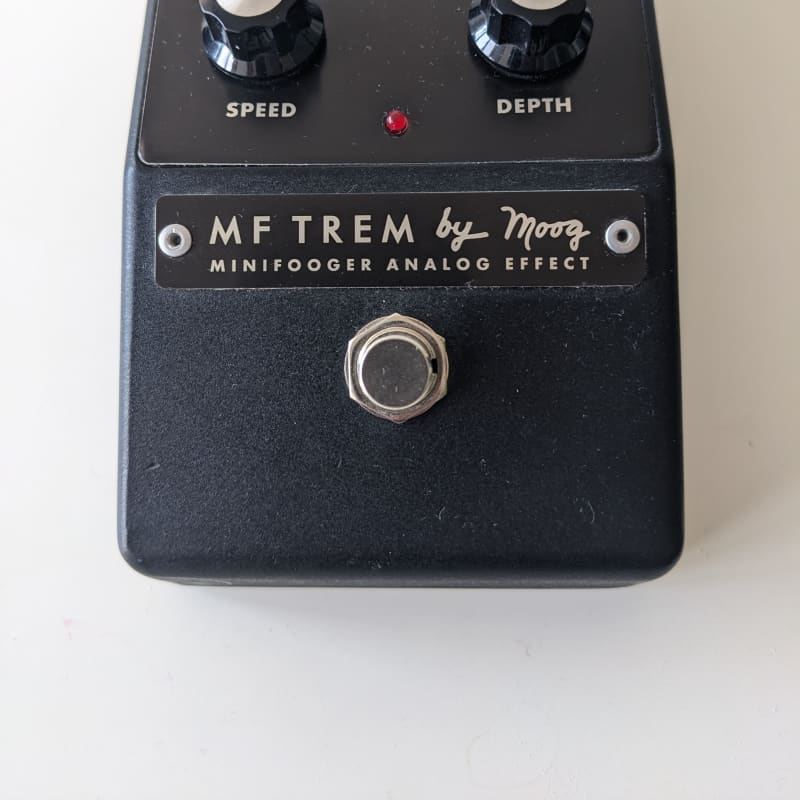 used 2010s Moog Minifooger MF Trem Black - Effect Pedal