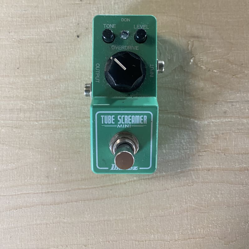 used 2015 – Present Ibanez TSMINI Mini Tube Screamer Green – Effect Pedal