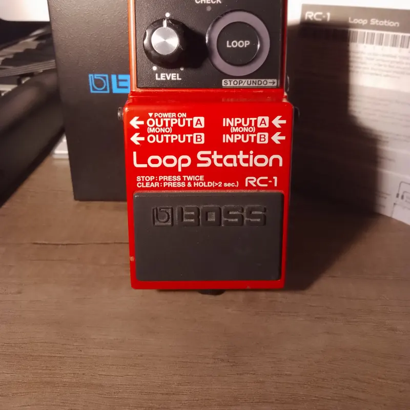 used 2014 - Present Boss RC-1 Loop Station Red - Effect Pedal