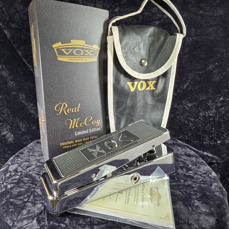 used 2024 Vox VRM1LTD Real McCoy Wah Limited Edition Chrome - Effect Pedal