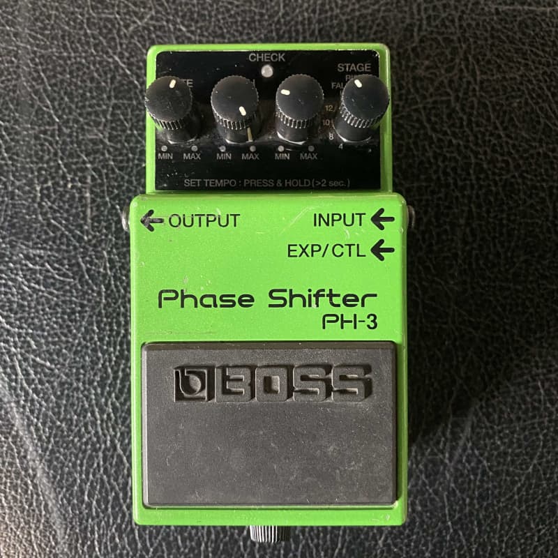 used 2000 - Present Boss PH-3 Phase Shifter (Dark Gray Label) Green - Effect Pedal