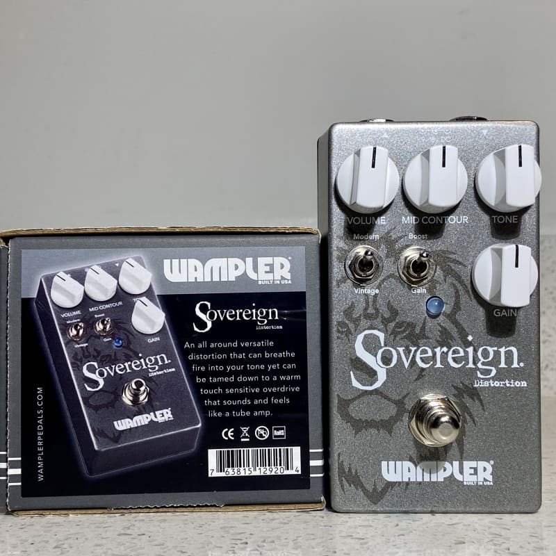 used ~2020 Wampler Sovereign Distortion V2 none - Effect Pedal