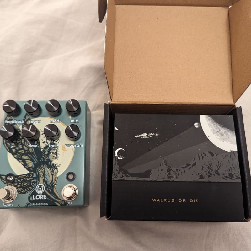 used 2022 - Present Walrus Audio Lore Reverse Soundscape Generator ... - Effect Pedal