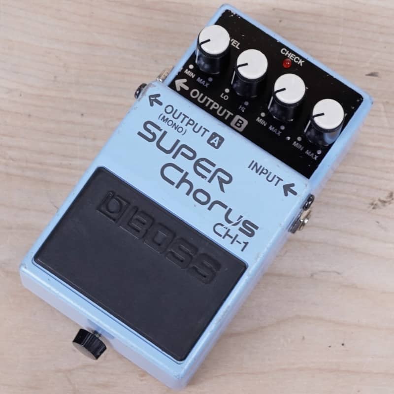 used Boss CH-1 Super Chorus Blue - Effect Pedal