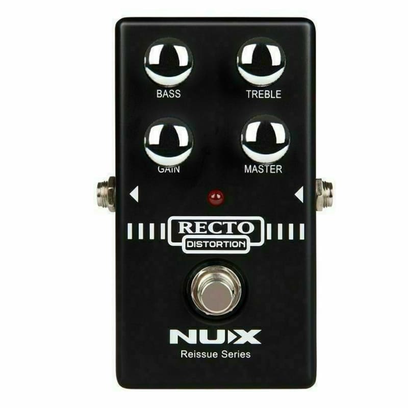 new NuX NUX Recto Distortion Reissue Series Effects Pedal Re - Effect Pedal