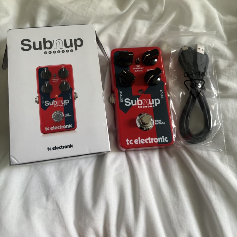 used 2016 – Present TC Electronic Sub N’ Up Octaver Red – Effect Pedal