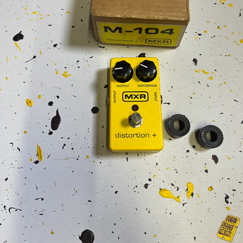 used 1995 - Present MXR M104 Distortion + Yellow - Effect Pedal