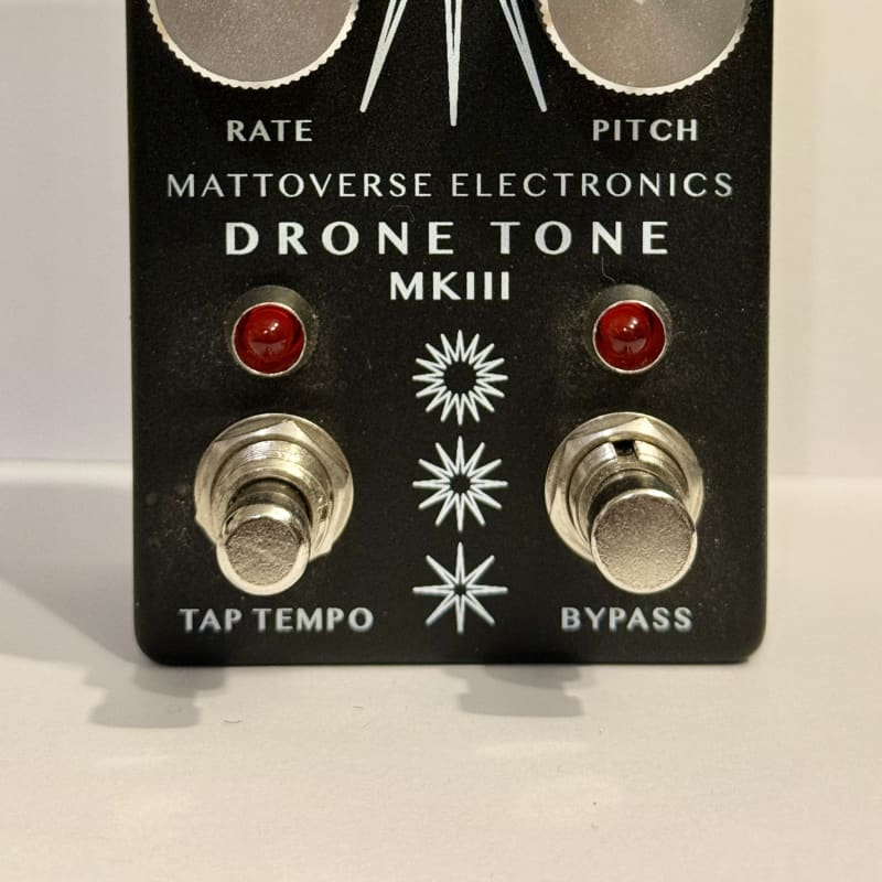 used 2019 Mattoverse Electronics Drone Tone MKIII Black - Effect Pedal