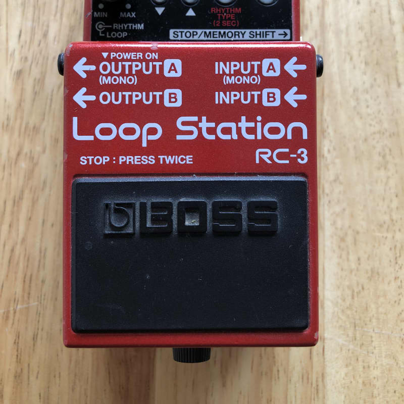 used 2011 - Present Boss RC-3 Loop Station Red - Effect Pedal