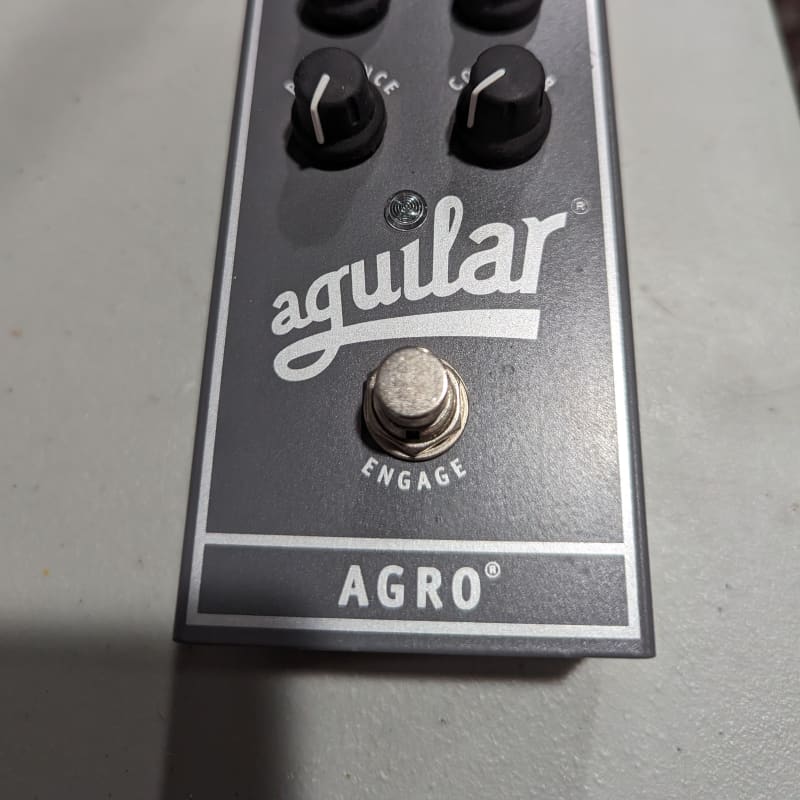 used 2010s Aguilar AGRO Bass Overdrive Grey - Effect Pedal