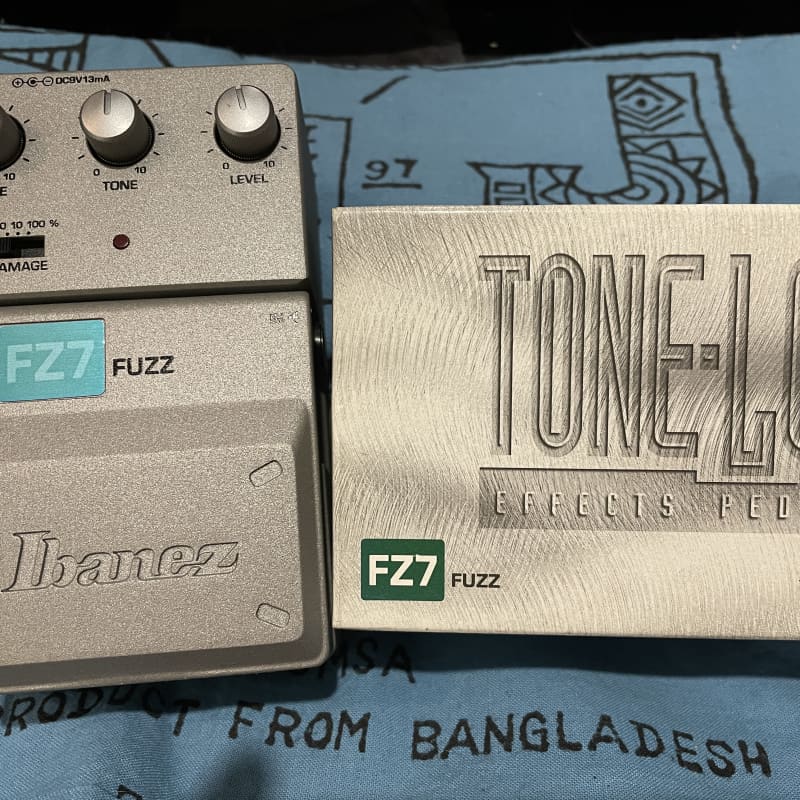 used 2000s Ibanez FZ7 Fuzz Gray - Effect Pedal