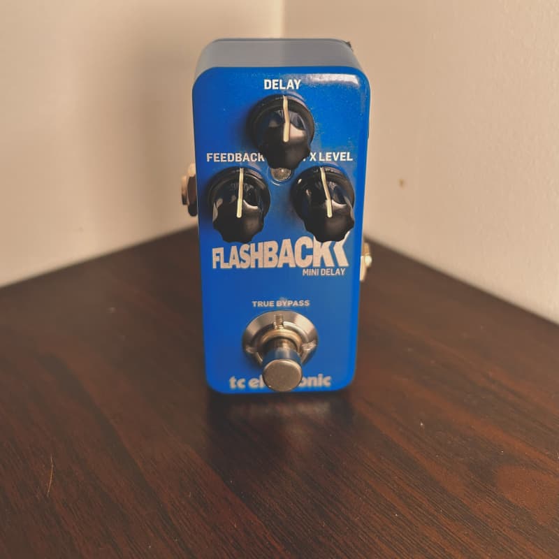 used 2014 - 2020 TC Electronic Flashback Mini Delay Blue - Effect Pedal