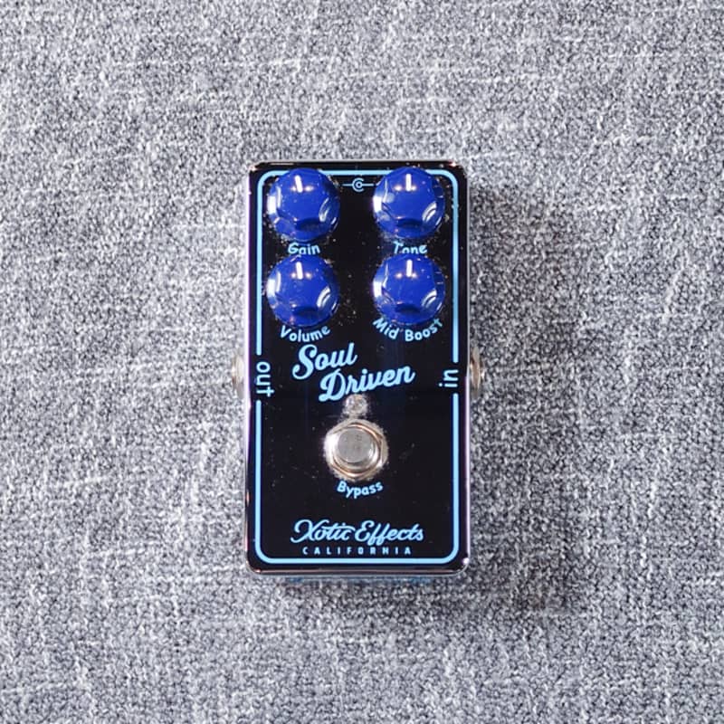 used 2010s Xotic Soul Driven Overdrive Chrome - Effect Pedal