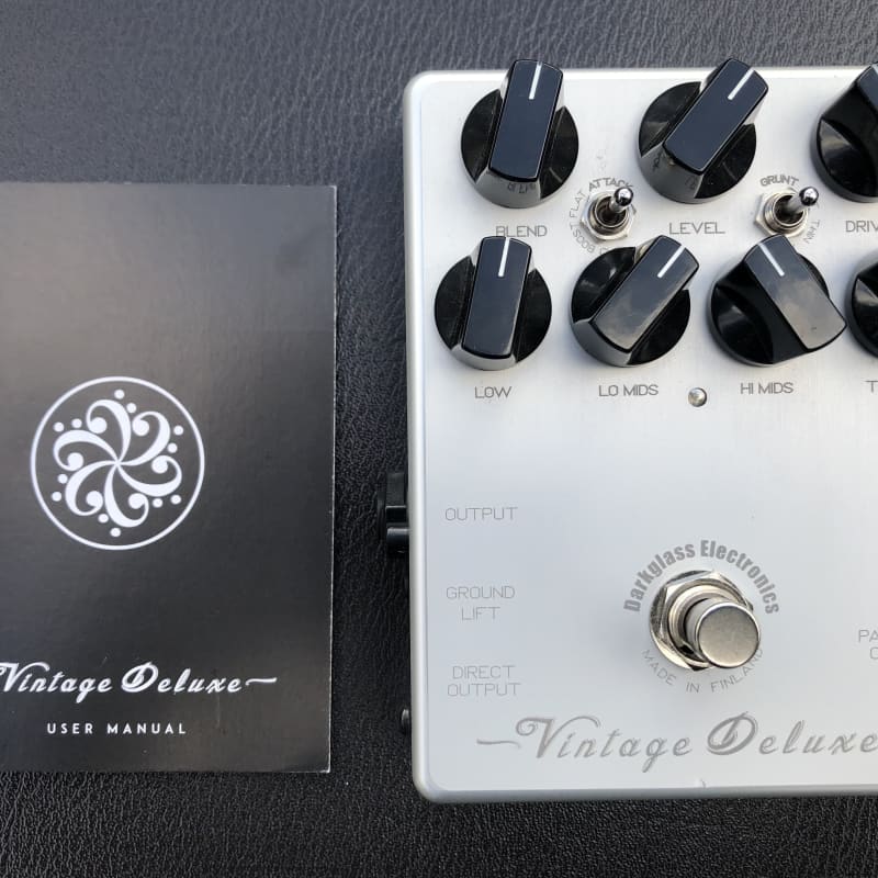 used 2016 - 2018 Darkglass Electronics Vintage Deluxe V2 Silver - Effect Pedal