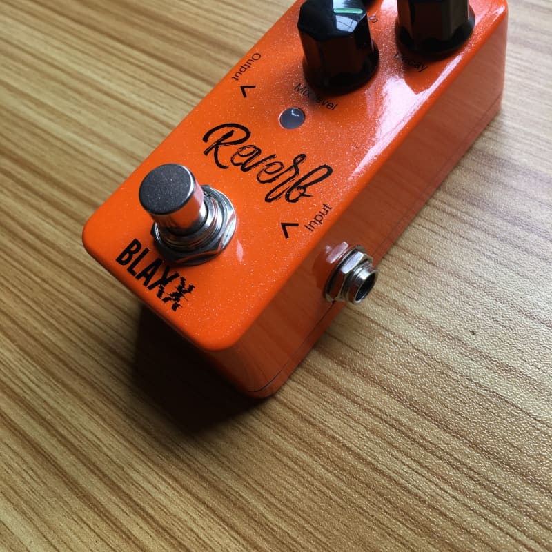 used 2010s BLAXX Reverb Orange - Effect Pedal