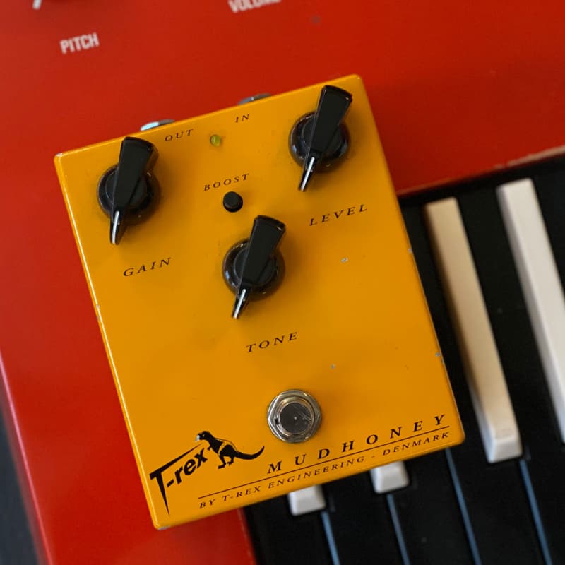 used 1990s T-Rex Mudhoney Mustard - Effect Pedal