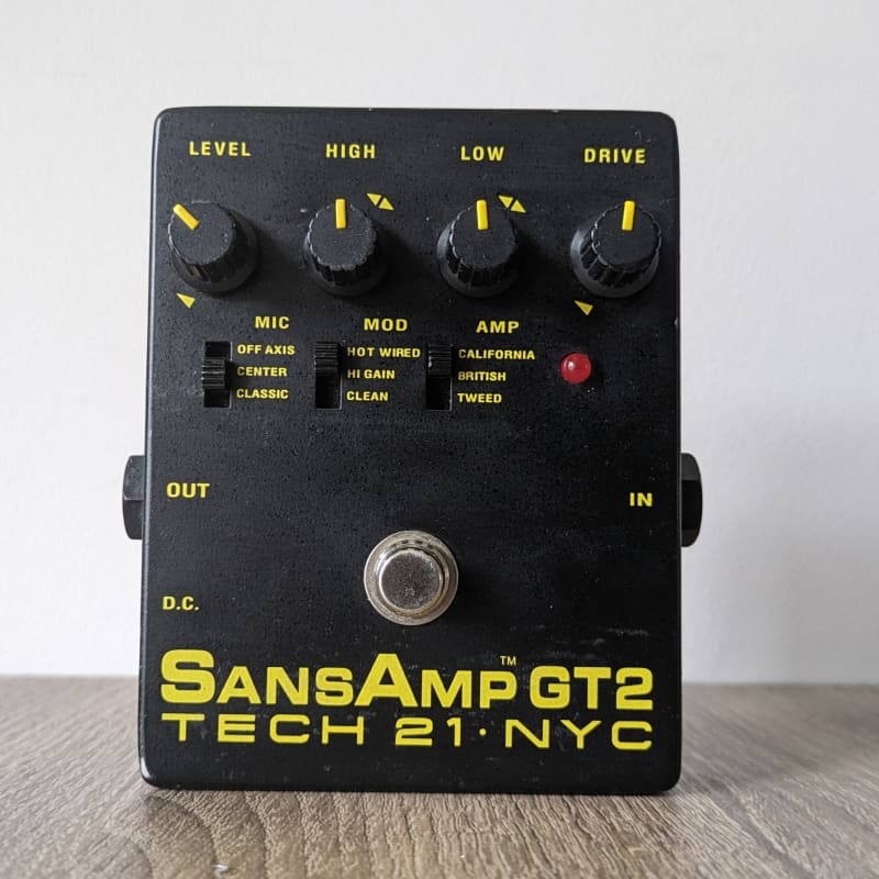 used 2013 Tech 21 SansAmp GT2 Black - Effect Pedal