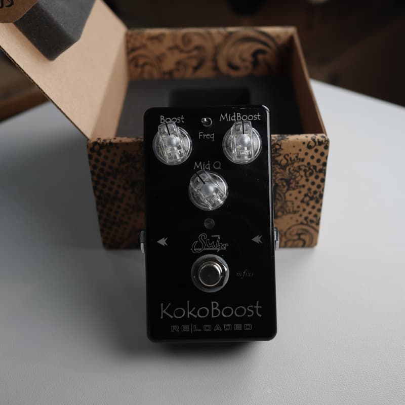 used 2010s Suhr Koko Boost Reloaded Black - Effect Pedal