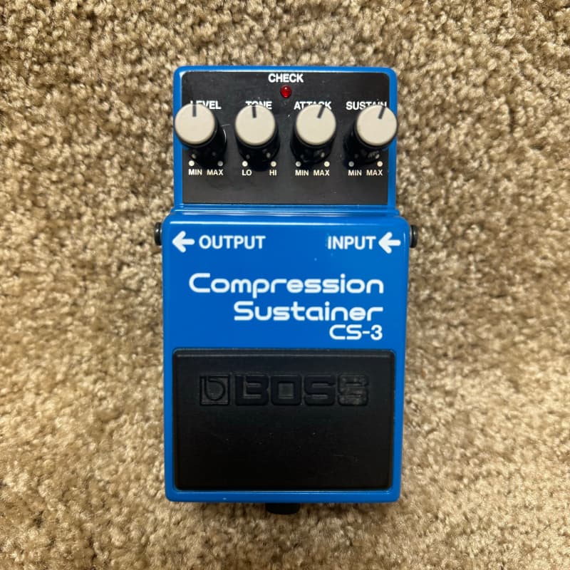 used Boss CS-3 Compression Sustainer Blue - Effect Pedal