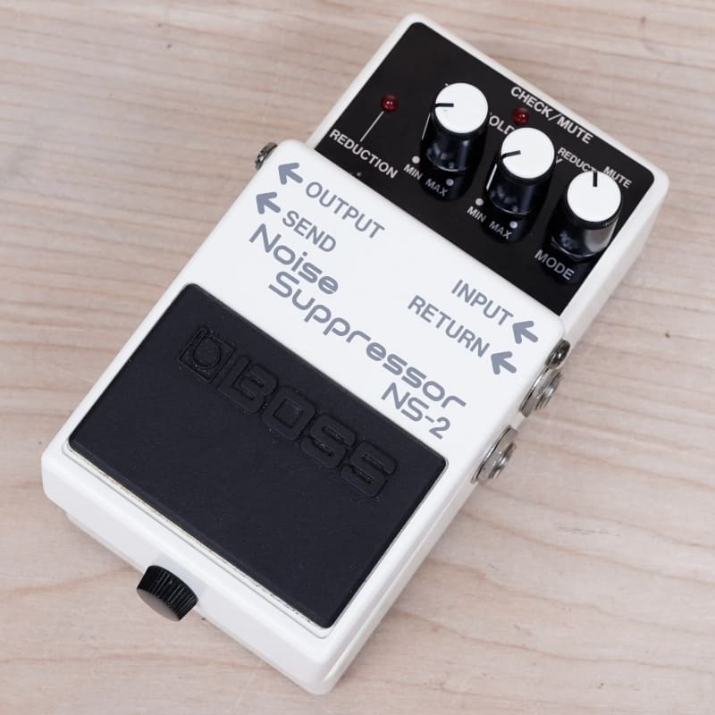 used 1988 Boss NS-2 Noise Suppressor (Silver Label) White - Effect Pedal