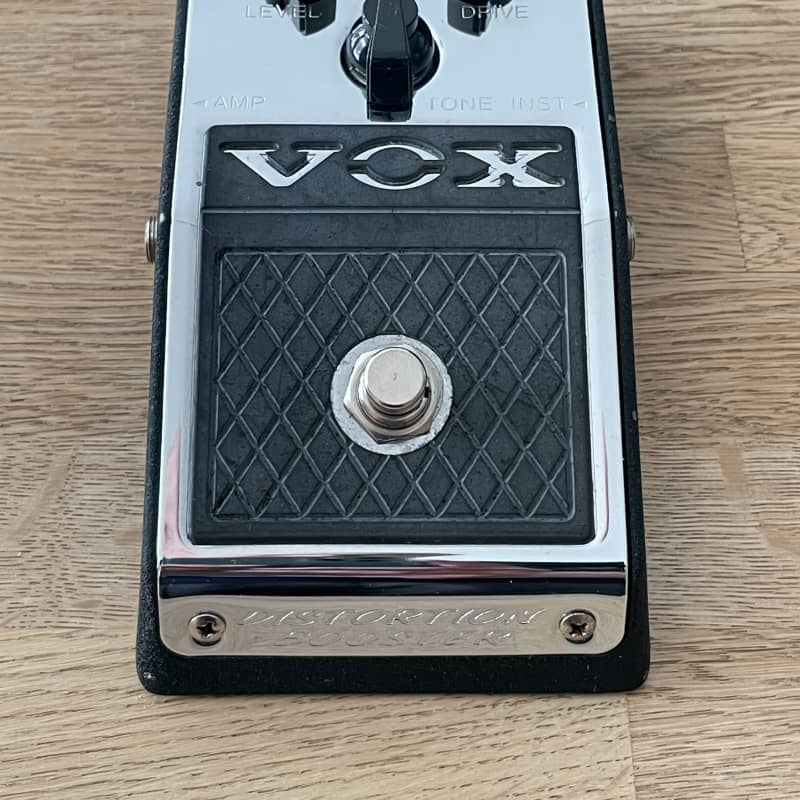 used 1990s Vox Distortion Booster chrome/black - Effect Pedal