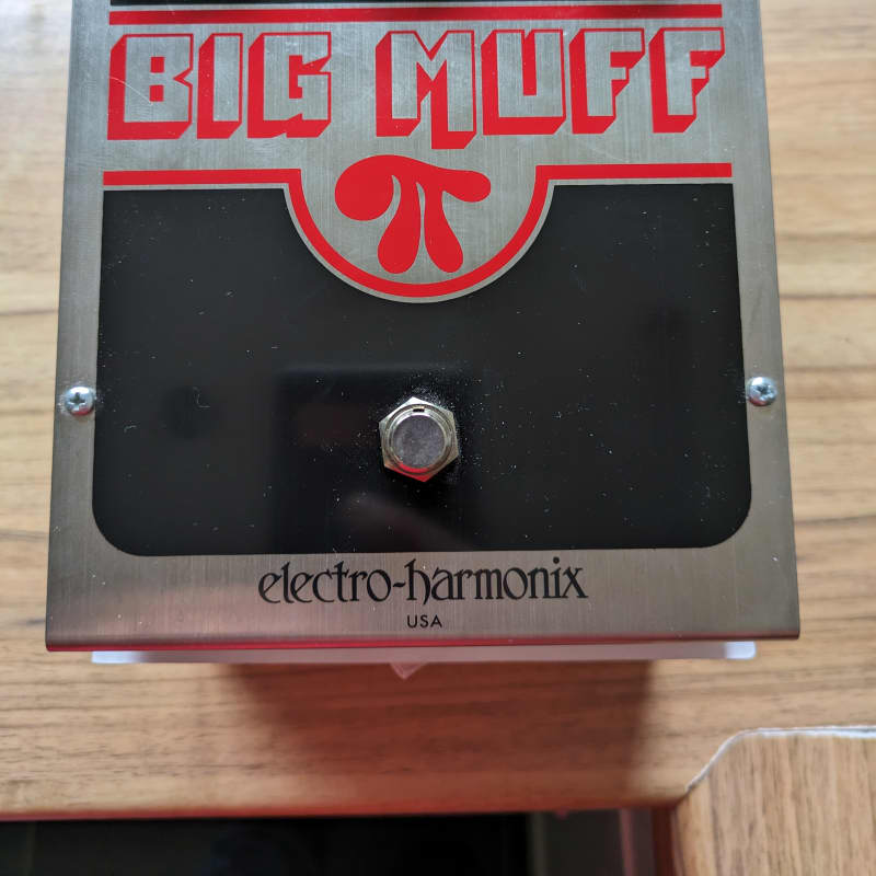 used 2000 - Present Electro-Harmonix Big Muff Pi Silver / Black / Red - Effect Pedal