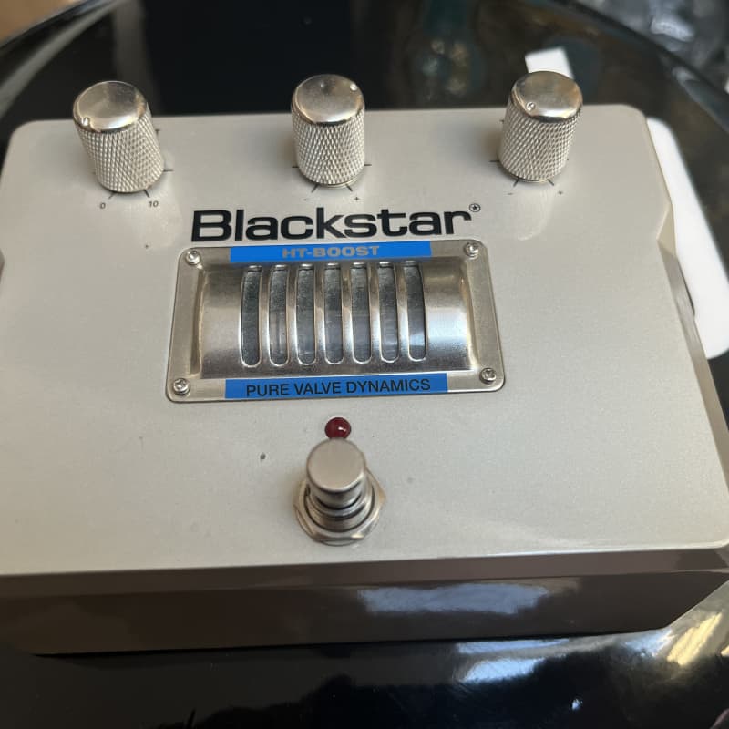 used 2010s Blackstar HT-Boost Tube Boost Pedal Silver - Effect Pedal