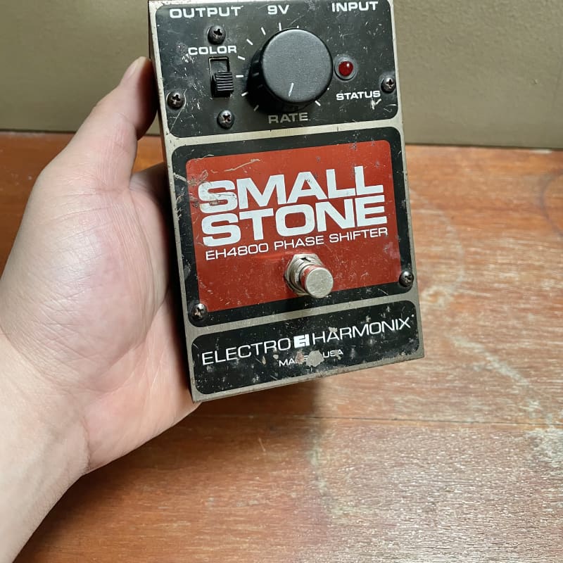 used 1990s Electro-Harmonix Small Stone EH4800 Phase Shifter V4 wit... - Effect Pedal