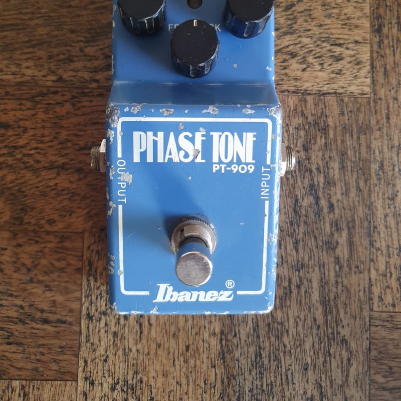 used 1970s Ibanez Phase Tone PT-909 Blue - Effect Pedal