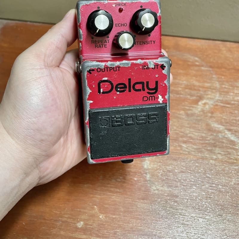 used 1981 - 1984 Boss DM-2 Delay (Black Label) Pink - Effect Pedal