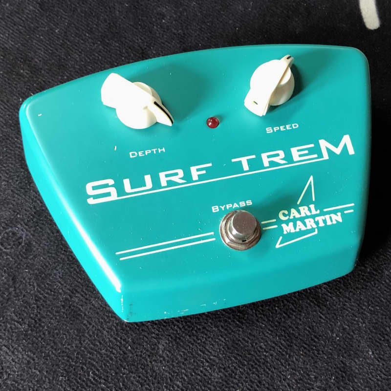 used 2000s Carl Martin Surf Trem V1 (Widebody) Green - Effect Pedal