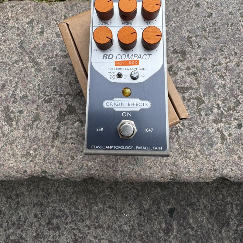 used 2020 - 2021 Origin Effects RD Compact RevivalDRIVE Hot Rod Gray - Effect Pedal