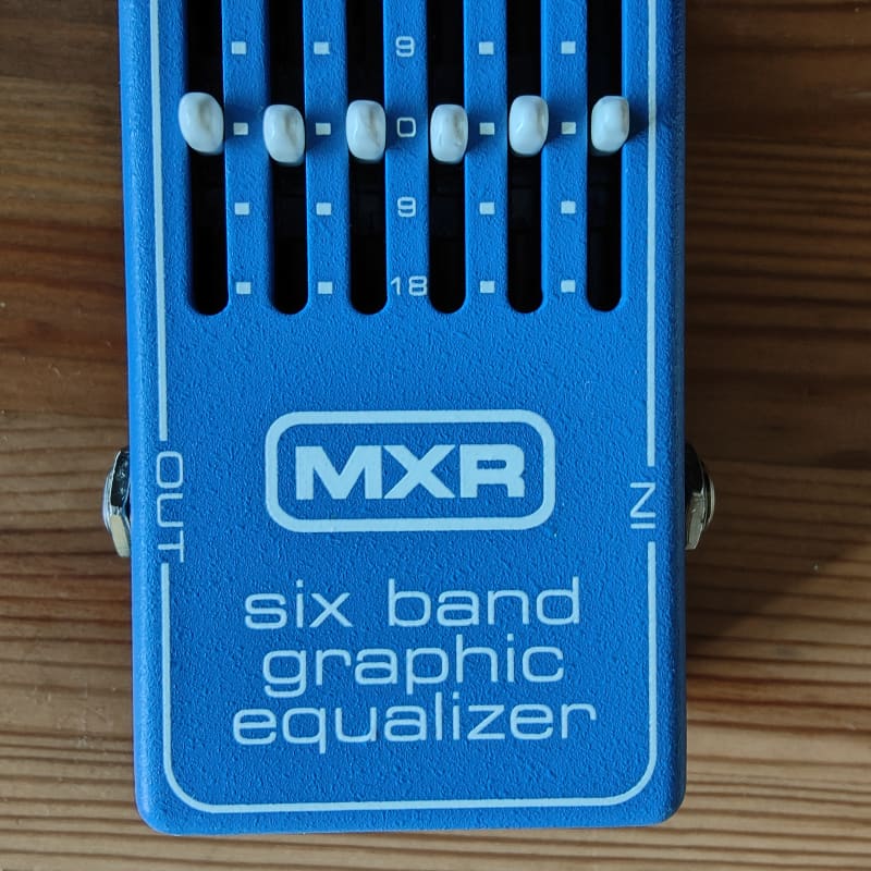 new 2000s MXR M109 Six Band EQ Blue - Effect Pedal