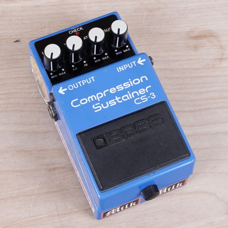 used 1991 Boss CS-3 Compression Sustainer Blue - Effect Pedal