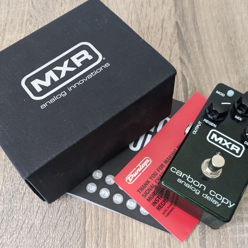 used 2008 – Present MXR M169 Carbon Copy Analog Delay Green – Effect Pedal