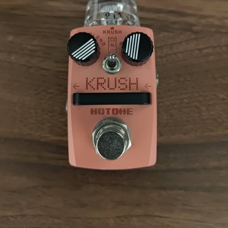 used 2010s Hotone Skyline Krush Bitcrusher/Sample Rate Reducer Pink - Effect Pedal