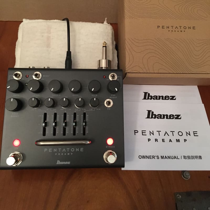 used August 2023 Ibanez Pentatone Preamp Dark Grey - Effect Pedal