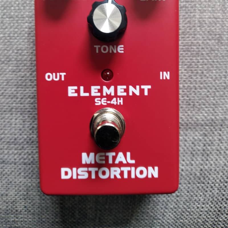 used 2015 Element SE-4H Metal Distortion Red - Effect Pedal