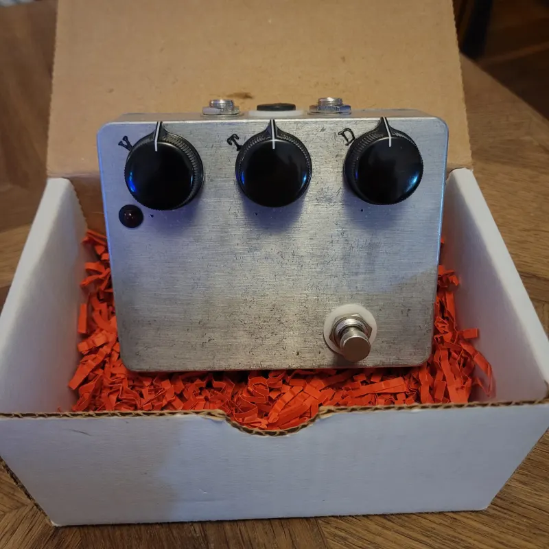 used 2008 - 2012 JHS Klon Replica Brushed Aluminium - Effect Pedal