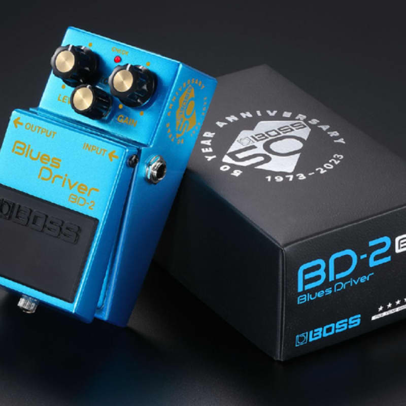 new 2023 Boss Limited Edition 50th Anniversary BD-2 Blues Driver P... - Effect Pedal