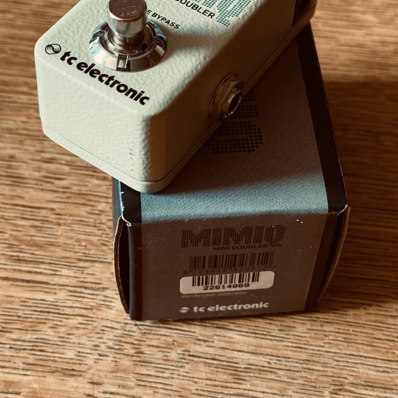 used 2017 - Present TC Electronic Mimiq Mini Doubler White - Effect Pedal